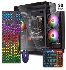 Prebuilt Gaming PC Desktop- RGB - RTX 3050 -16 GB RAM- Free Shipping -Office-