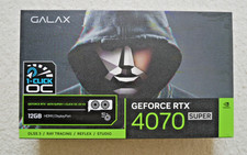 GALAX GeForce RTX 4070 Super 1‑Click OC 2X V2 12GB GDDR6X GPU Graphics Card NEW