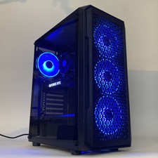 Intel i7 Custom Gaming PC Desktop Computer 16GB DDR4 1TB SSD RTX 4060 WiFi Win11