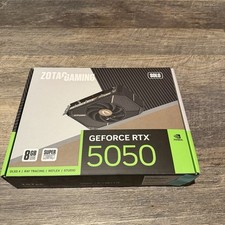 Zotac GAMING GeForce RTX 5050 Twin Edge OC NVIDIA 8 GB GDDR6 GPU Video Card SFF