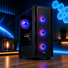 RTX 5060, Intel i7, Ryzen 7 , 32 GB RAM, 2TB + SSD Gaming Computer Desktop PC