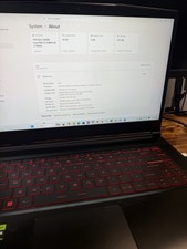 MSI GF63 Thin  15.6" Laptop | i5-11400H, 16GB, 512GB, RTX3050, 144Hz FHD, WIN11