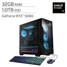 Asus ROG GM700 Gaming Desktop Ryzen 7 8700F 32GB 1TB SSD RTX 5060 8Gb Win11 WRNT