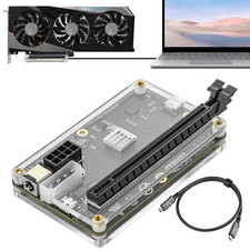 "PCIE 3.0 x16 eGPU Dock with Thunderbolt 4 Cable for NVIDIA AMD GPUs"