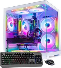 ARGB Gaming Tower Desktop PC i7-9700F RTX 3070 16GB RAM 512GB SSD+1TB Win11 Pro