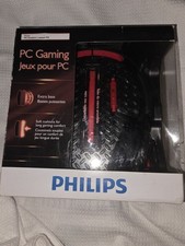 Philips PC Gaming Headset with Microphone Wired Over Ear Extra Bass SHG7210