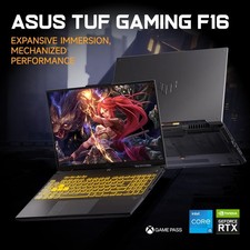 ASUS TUF F16 Gaming Laptop 16” Core 5 210H RTX4050 16GB Ram 4TB NVME    (FX607V)
