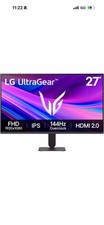 LG 27" UltraGear FHD 144Hz Overclock Gaming Monitor with AMD FreeSync (27G411A)™