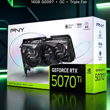 PNY NVIDIA GeForce RTX 5070 Ti 16GB GDDR7 OC Triple Fan DLSS 4