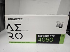 Gigabyte GeForce RTX 4060 Aero RGB OC Triple Fan 8GB GDDR6 PCIe 4 Graphics Card