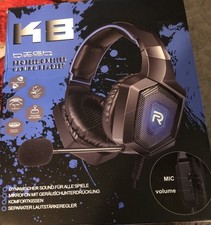 RUNMUS K8 Gaming Headset For PS4/New Xbox One/PC Headset W/Surround Sound