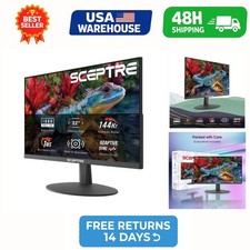 Sceptre 22in 144Hz Gaming Monitor FHD 1080p HDMI DisplayPort Speakers