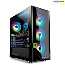 Gaming PC Desktop Computer i7, Up to 64GB RAM 2TB SSD NVIDIA RTX 5060, WiFi