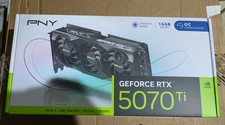 PNY Nvidia GeForce RTX 5070 Ti OC Triple Fan Graphics Card GPU 16GB GDDR7