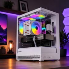 ARGB Gaming Desktop PC Intel 8th GEN 32GB RAM 1TB SSD Nvidia RTX 4060 Win11 Pro