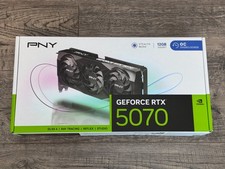 PNY NVIDIA GeForce RTX 5070 OC Triple Fan 12GB GDDR7 Graphics Card | Brand New