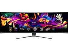 MSI MPG 491CQP Gaming Monitor QD-OLED 49" 32:9 Curved 1800R, 144Hz 0.03ms, 5120