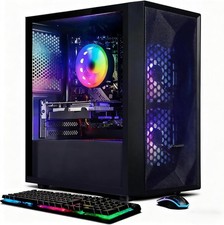 STGAubron Gaming PC Desktop,Core I5,RTX 2060 6G,8G RAM,512G SSD new WIN 11