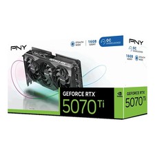 PNY NVIDIA GeForce RTX 5070 Ti OC Triple Fan Graphics Card 16GB GPU GDDR7 NEW