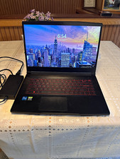 MSI Gaming Laptop 15.6in Windows Intel Core i5 GeForce RTX 3050 Backlit Black