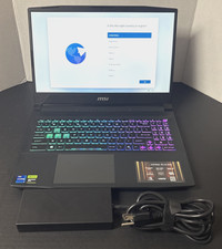 MSI Katana 15 Laptop 14th Gen i7-14650HX 16GB RAM 512GB SSD GeForce RTX 5050
