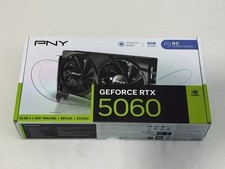 PNY GeForce RTX 5060 8GB GDDR7 OC DLSS 4 Ray Tracing Graphics Card