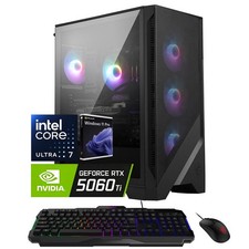 MSI Codex R2 AI Gaming Desktop Intel Core Ultra 7 265 64GB 4TB SSD RTX 5060 Ti