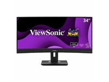ViewSonic VG3456CA 34" 21:9 4K Ultra WQHD 100Hz USB-C Docking Curved IPS LED Mon