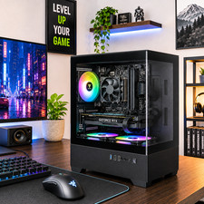 Budget i7 + RTX Gaming Desktop PC 16GB RAM 1TB SSD RTX2060 Windows 11 WiFi