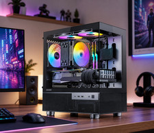 ARGB Gaming Desktop i7 PC Up to 64GB RAM 1TB SSD RTX 5060 Win11 Wifi