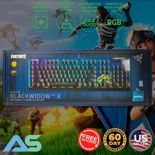 Razer BlackWidow V4 X Mechanical Gaming Keyboard Linear Switch Fortnite Edition