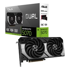 ASUS Dual GeForce RTX 5070 | 12GB GDDR7 | OC Edition | DUAL-RTX5070-O12G