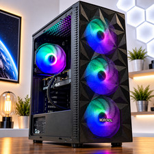 RTX 4060 Gaming PC Desktop Ryzen 7 or Intel i7 32GB 1TB SSD Windows 11 Pro WiFi