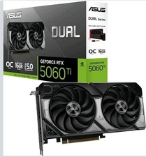 Dual NVIDIA Geforce RTX 5060 Ti 16GB GDDR7 OC Edition Graphics Card, (Pcie 5.0,
