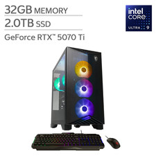 MSI Aegis R2 AI Ultra 9 285 RTX 5070 Ti 32GB 2TB SSD Gaming Desktop AI 1450US
