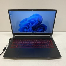 MSI Katana GF66 12UE 15.6 Gaming Laptop RTX 3060 i7 8GB 128GB SSD Windows 11 Pro