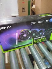PNY NVIDIA GeForce RTX 5080 Epic-X ARGB OC Triple Fan 16GB GDDR7 Graphics Card