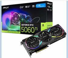 PNY NVIDIA GeForce RTX 5060 Ti 8GB GDDR7 OC RGB PCIe Graphics Card