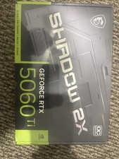 MSI Shadow 2X OC Edition NVIDIA GeForce RTX 5060 Ti 8gb Graphics Card