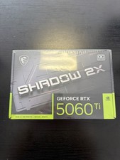 MSi Nvidia GeForce RTX 5060 Ti 8GB Shadow 2X OC Graphics Card