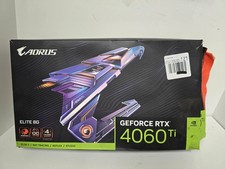 Gigabyte GeForce RTX 4060 Ti Aorus Elite OC 3 Fan 8GB GDDR6 PCIe 4 Graphic Card