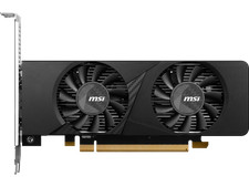 MSI LP GeForce RTX 3050 6GB GDDR6 PCI Express 4.0 x8 ATX Graphics Card RTX 3050