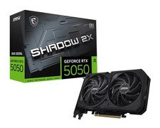 MSI SHADOW GeForce RTX 5050 8GB GDDR6 PCI Express 5.0 Graphics Card RTX 5050 8G
