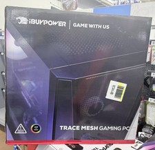 New iBUYPOWER Trace Mesh Gaming PC Desktop Ryzen 7 7700 16GB 1TB RTX 4060 Ti