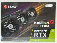 MSI NVIDIA GEFORCE RTX 3070 8GB GDDR6 Graphics Card Gaming Trio X GPU NOS NIB
