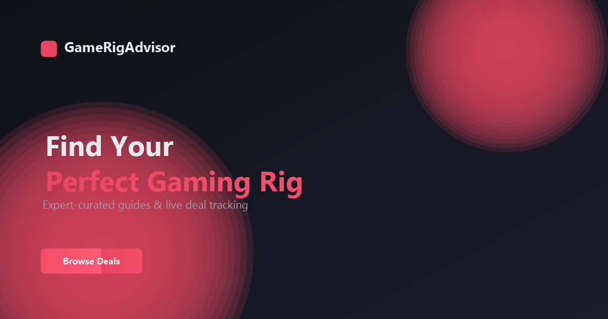 Gaming laptop setup