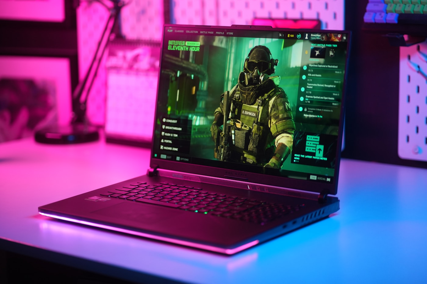 Gaming laptop representing independent buying research