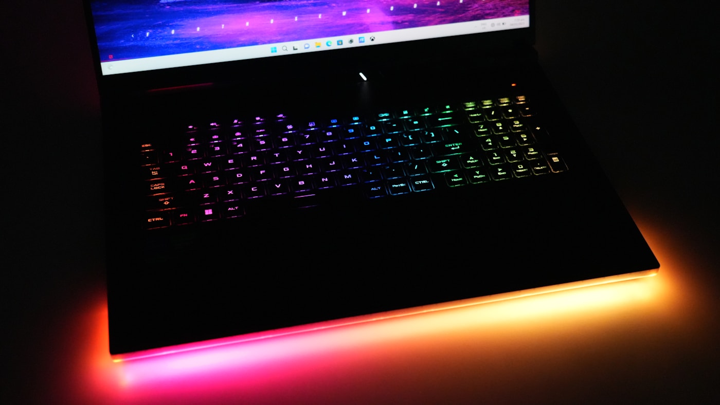 Gaming laptop representing independent buying research